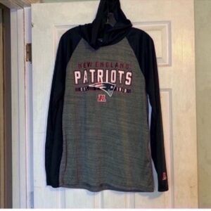 NFL Patriots Gray and Black Shirt